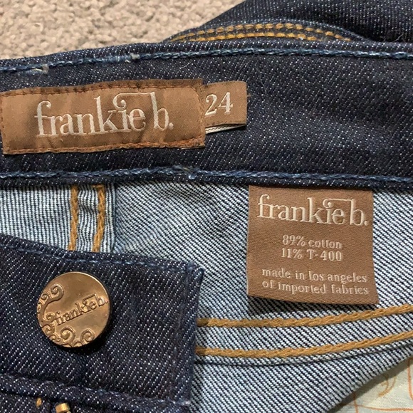 Frankie B Jeans RARE Limited Edition HEART POCKETS - Picture 6 of 6